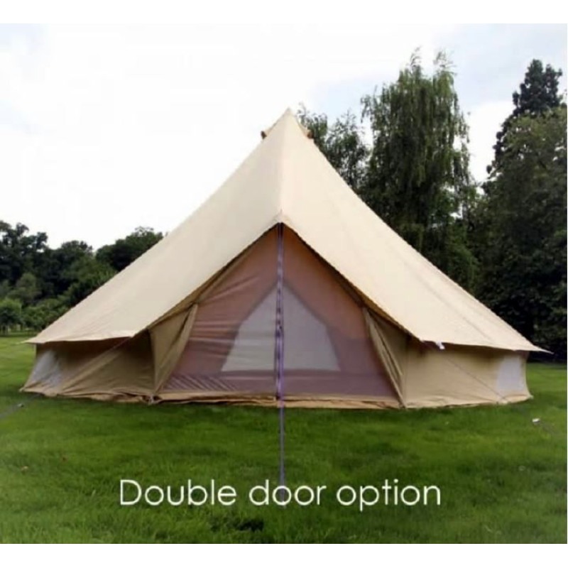 Double-door Canvas Bell Tents